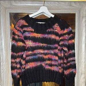 Colorful Striped Women's Sweater